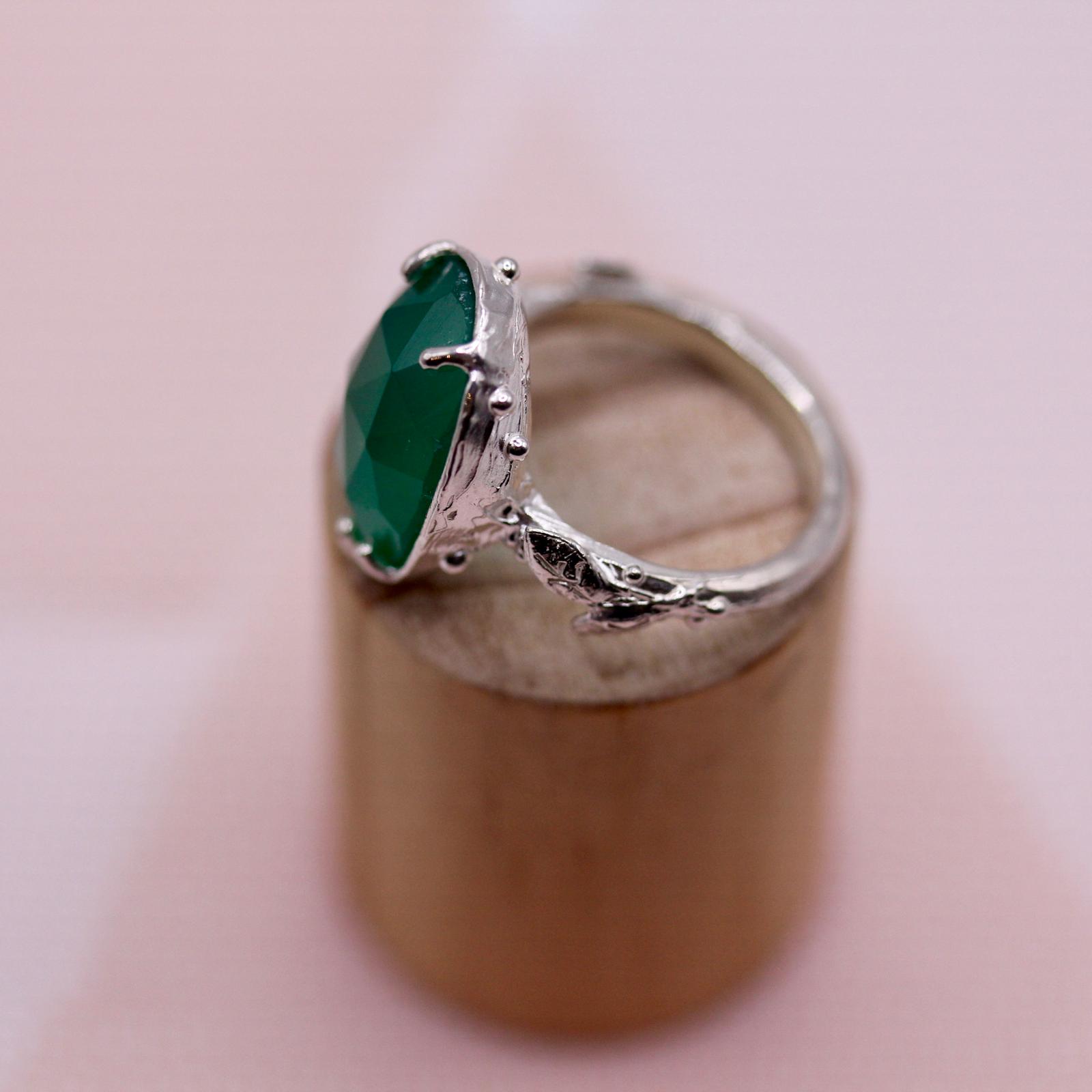 Anello Uno di Uno con onice verde - immagine 3