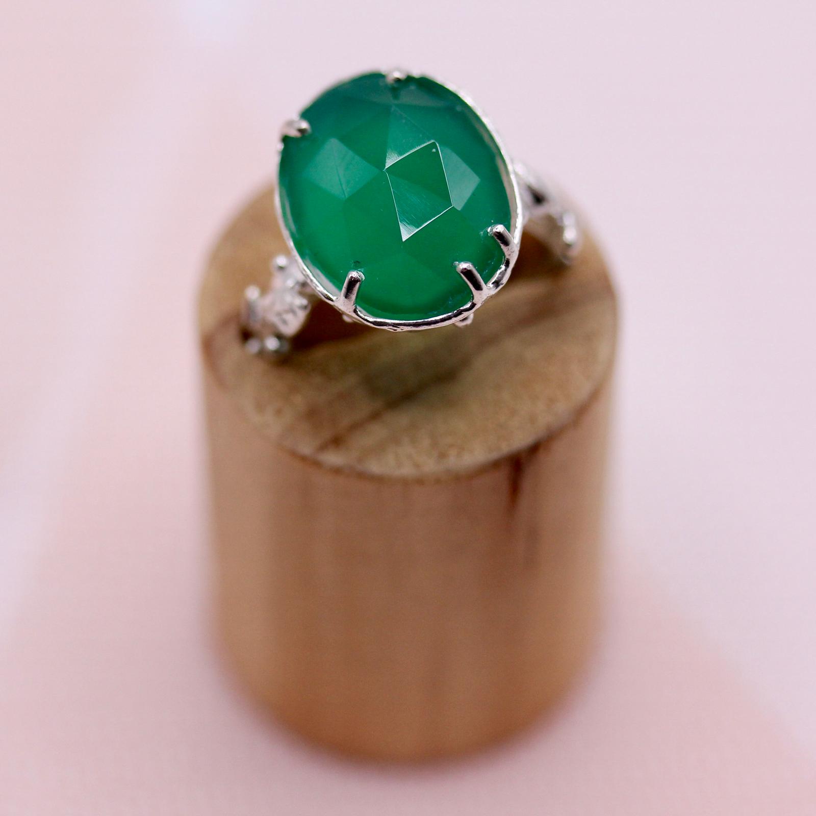 Anello Uno di Uno con onice verde