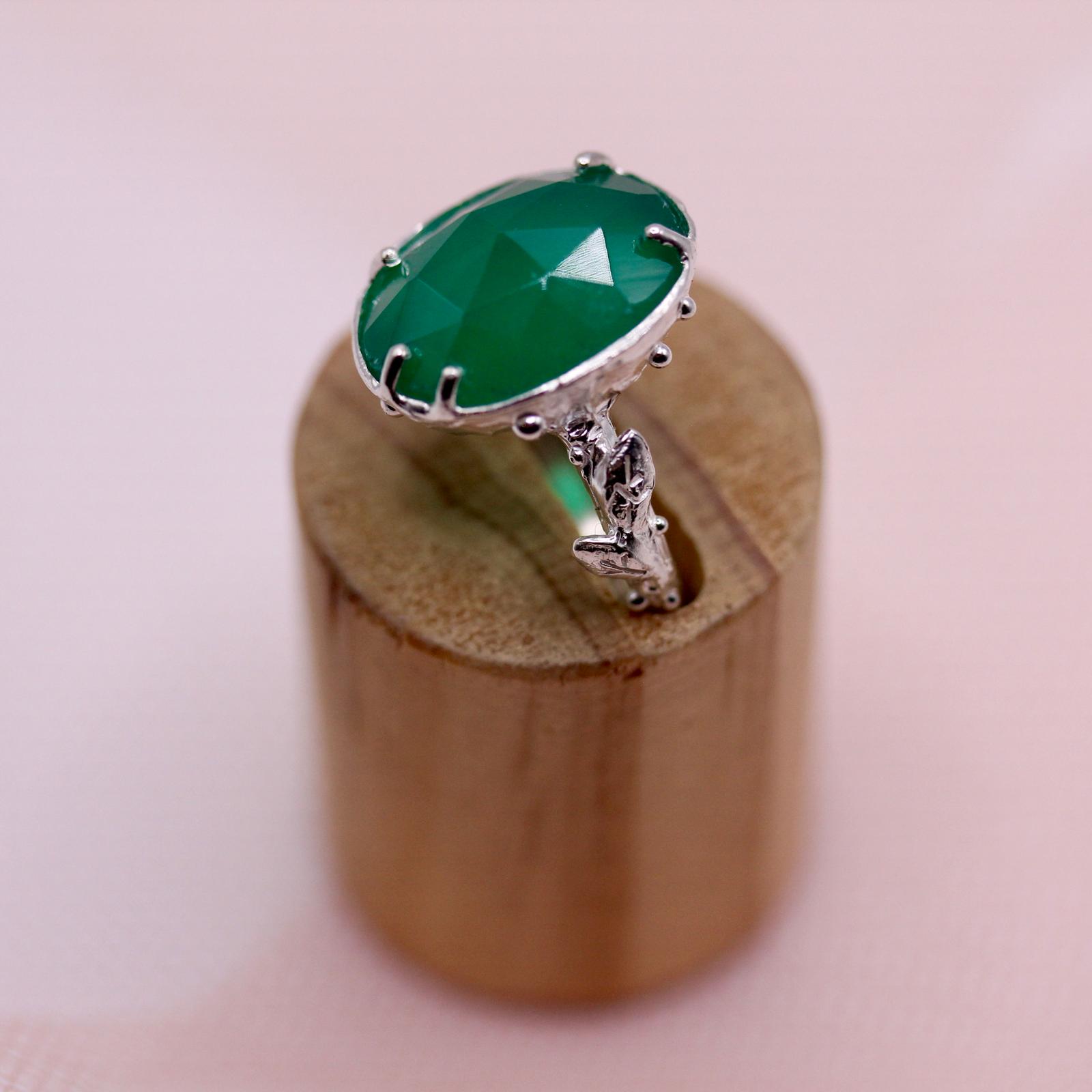 Anello Uno di Uno con onice verde - immagine 4